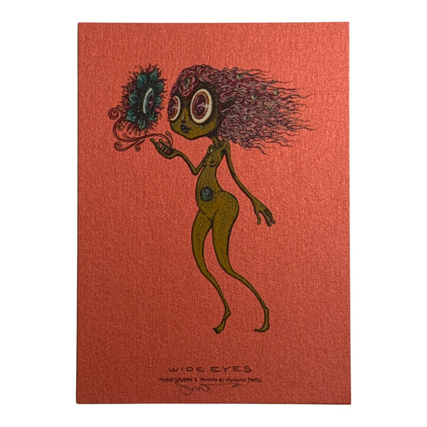Wide eyes - Spusta - red Pearl