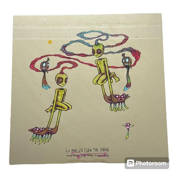 Lu and Jo Flow The Know- Multi choice papers- Spusta - Some Embellished