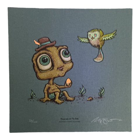 Holding of an egg- Spusta - Reg Full size, Embellished