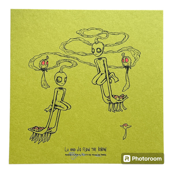Lu and Jo Flow The Know- Multi choice papers- Spusta - Some Embellished