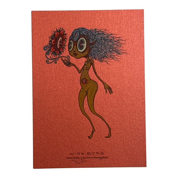Wide eyes - Spusta - red Pearl