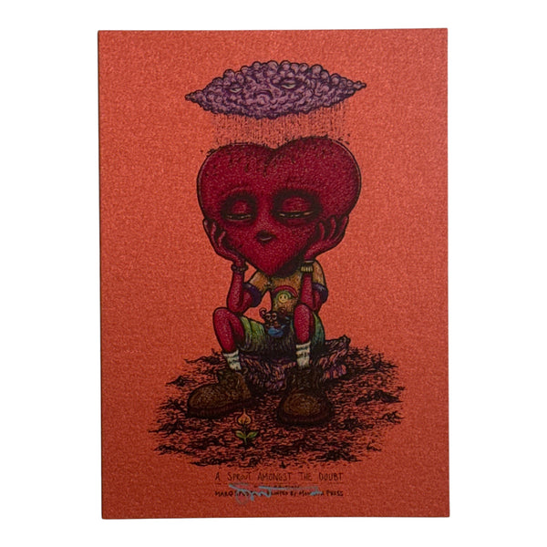 A sprout amongst the doubt - Spusta - red Pearl