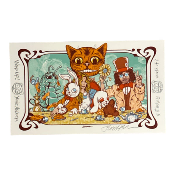 Alice in Wonderland - Jermaine Rogers- Handbill - Remarked