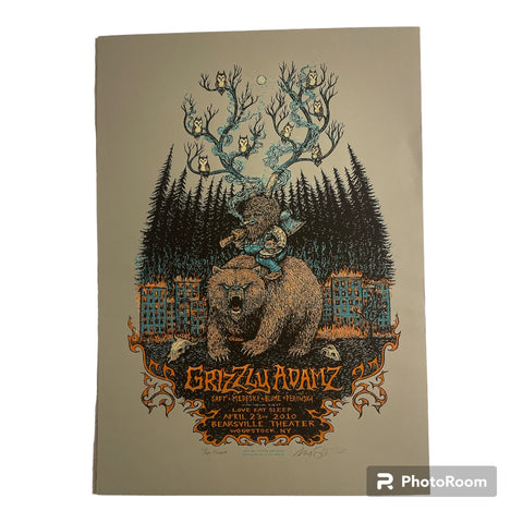 Grizzly Adamz Woodstock - Spusta - Green Artist