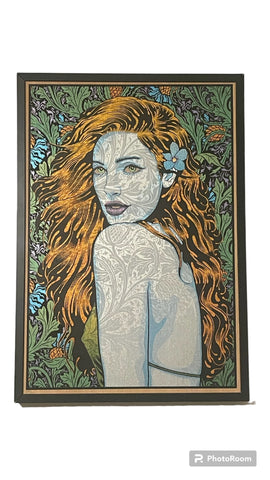 Hebe -Oak Panel - Chuck Sperry