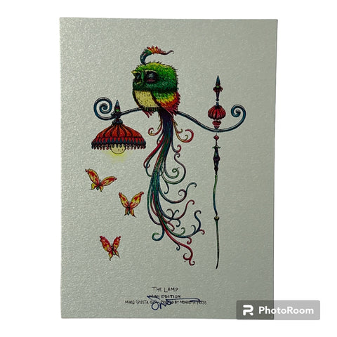 The Lamp - Spusta - light blue shimmer (?)