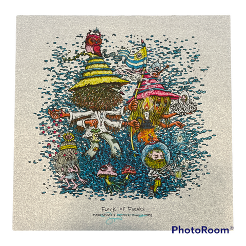 Flock of Freaks - Silver - Red Shrooms
