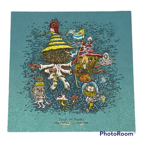 Flock of Freaks - Blue/Teal - Red Shrooms - Spusta