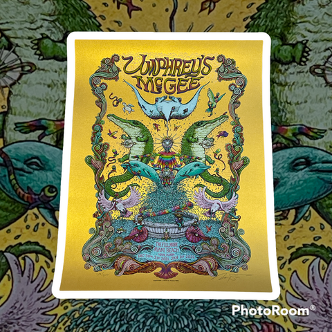 Umphreey's McGee New Year 2021-2022 Gold