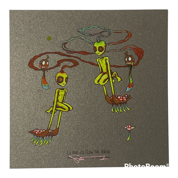 Lu and Jo Flow The Know- Multi choice papers- Spusta - Some Embellished