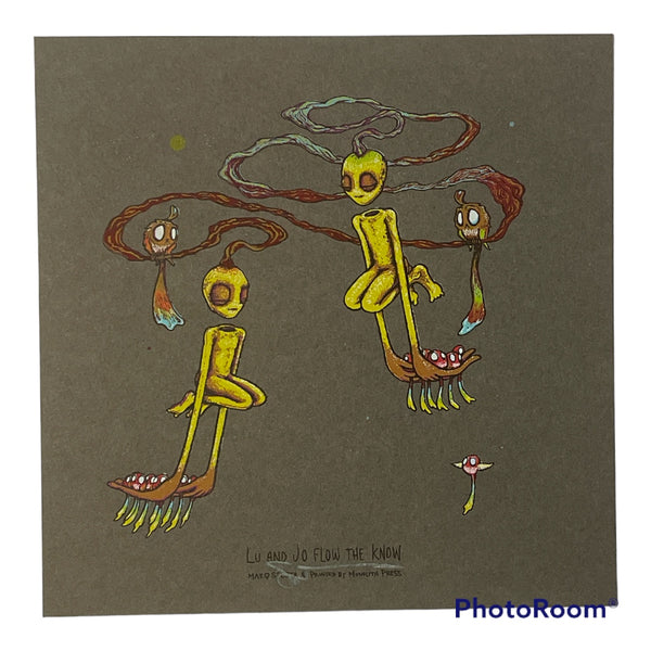 Lu and Jo Flow The Know- Multi choice papers- Spusta - Some Embellished