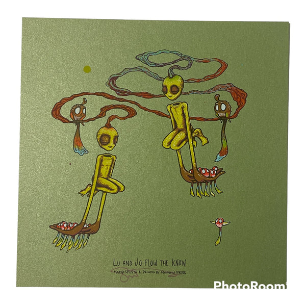 Lu and Jo Flow The Know- Multi choice papers- Spusta - Some Embellished