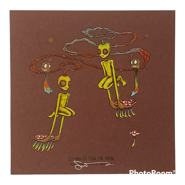 Lu and Jo Flow The Know- Multi choice papers- Spusta - Some Embellished